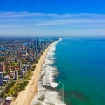 Gold Coast coastline from the air